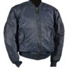 US MA1 Flight Jacket Pilotenjacke -Outdoor Ausrüstungsgeschäft 011010 us ma1 pilotenjacke blau