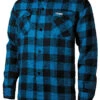 Holzfällerhemd Kariert -Outdoor Ausrüstungsgeschäft 02853G holzfaellerhemd blau