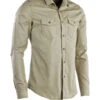 Outdoor- Und Freizeithemd Vintage Langarm -Outdoor Ausrüstungsgeschäft 030551 outdoor freizeithemd vintage khaki