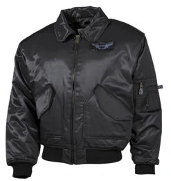 CWU Pilotenjacke Premium-Edition Schwarz