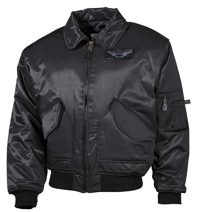 CWU Pilotenjacke Premium-Edition Schwarz