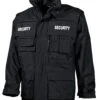 Security Parka Schwarz -Outdoor Ausrüstungsgeschäft 03913a security parka
