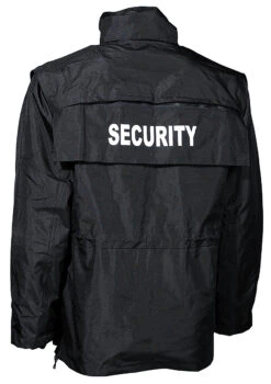 Security Parka Schwarz -Outdoor Ausrüstungsgeschäft 03913ad1 security parka