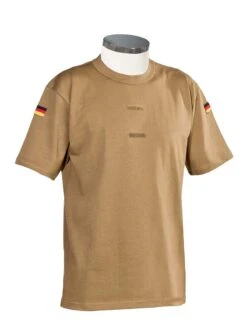 Original Bundeswehr Unterhemd Mit Klettstreifen Khaki