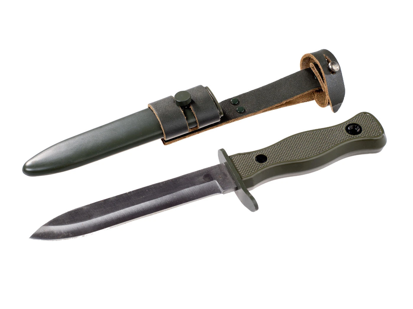 BW Kampfmesser Oliv Zerlegbar Nach Orig. TL 3 BW Kampfmesser Oliv Zerlegbar Nach Orig. TL