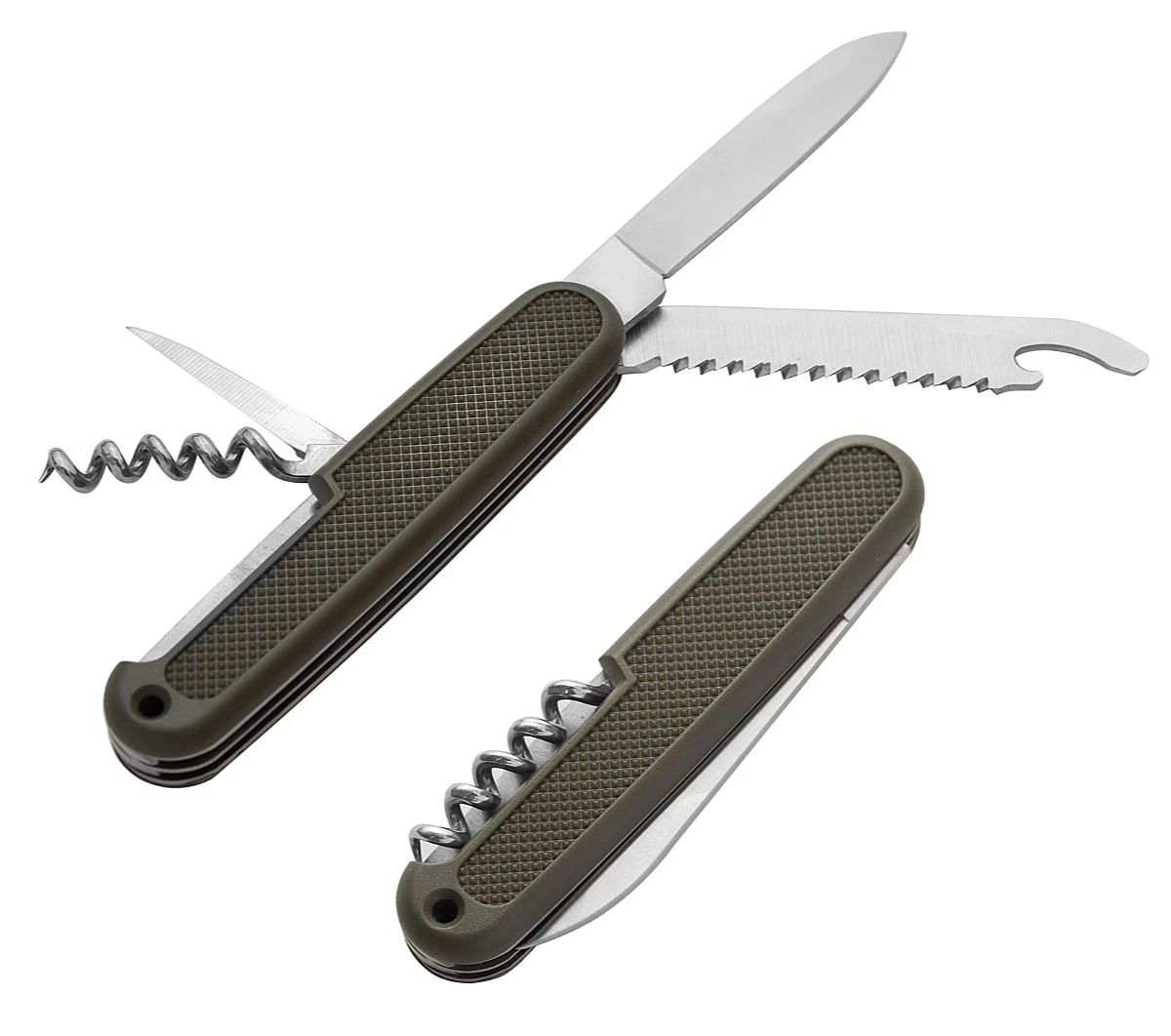 Bundeswehr Taschenmesser Oliv 4 Bundeswehr Taschenmesser Oliv – Bild 2