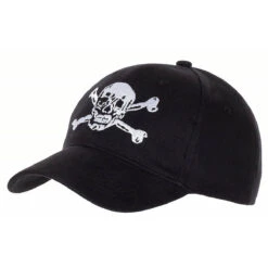 US Cap Totenkopf Schwarz