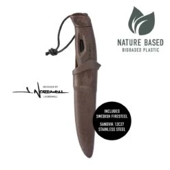 Light My Fire Swedish Fireknife BIO Mit Feuerstarter -Outdoor Ausrüstungsgeschäft 120597 1 swedisch fireknife bio mit feuerstarter