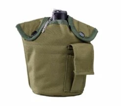 ALU Feldflasche Mit Trinkbecher 6 ALU Feldflasche Mit Trinkbecher -Outdoor Ausrüstungsgeschäft 120600 1 alu feldflasche mit trinkbecher oliv