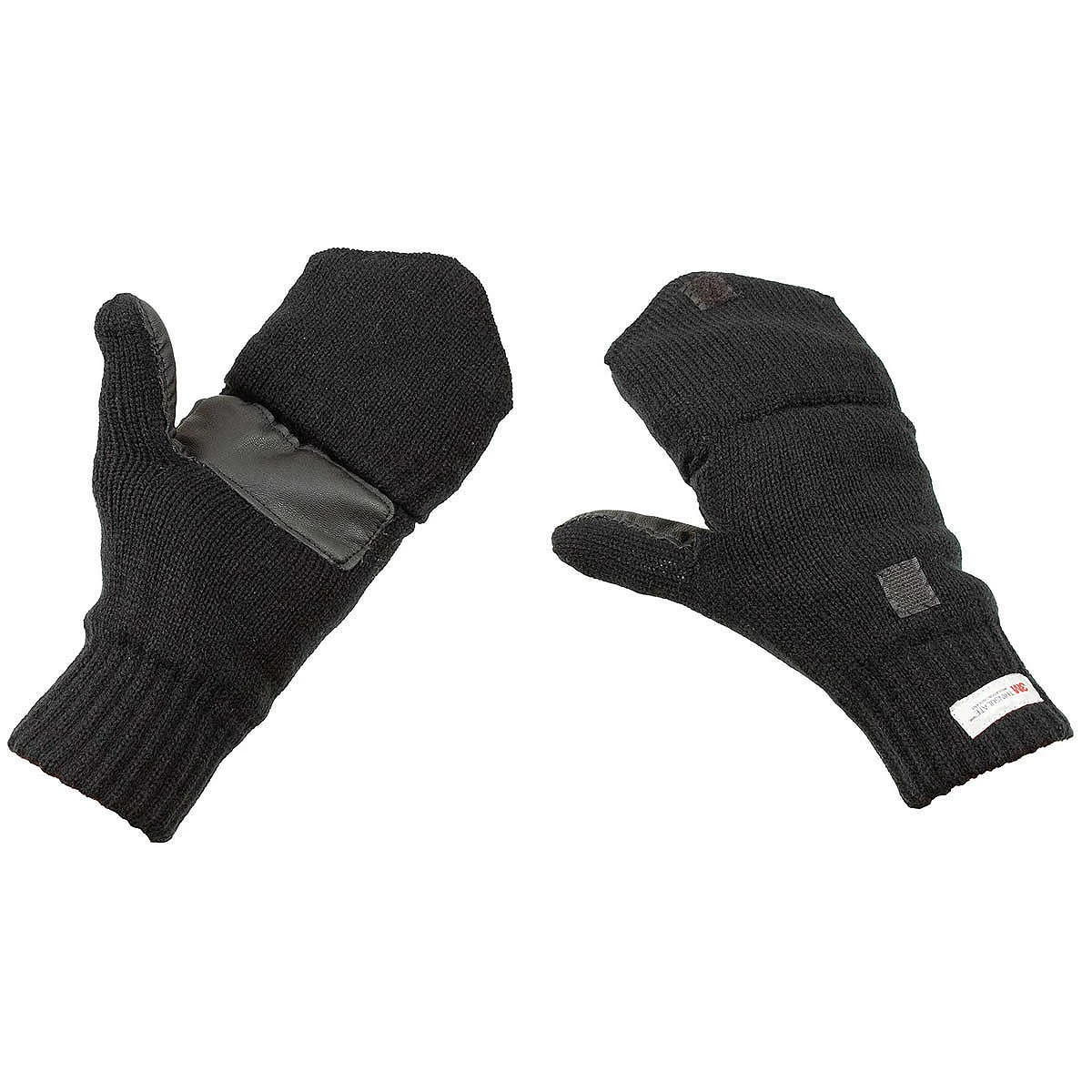 Strick Faust-Fingerhandschuhe Mit 3M-Thinsulate-Fütterung 3 Strick Faust-Fingerhandschuhe Mit 3M-Thinsulate-Fütterung