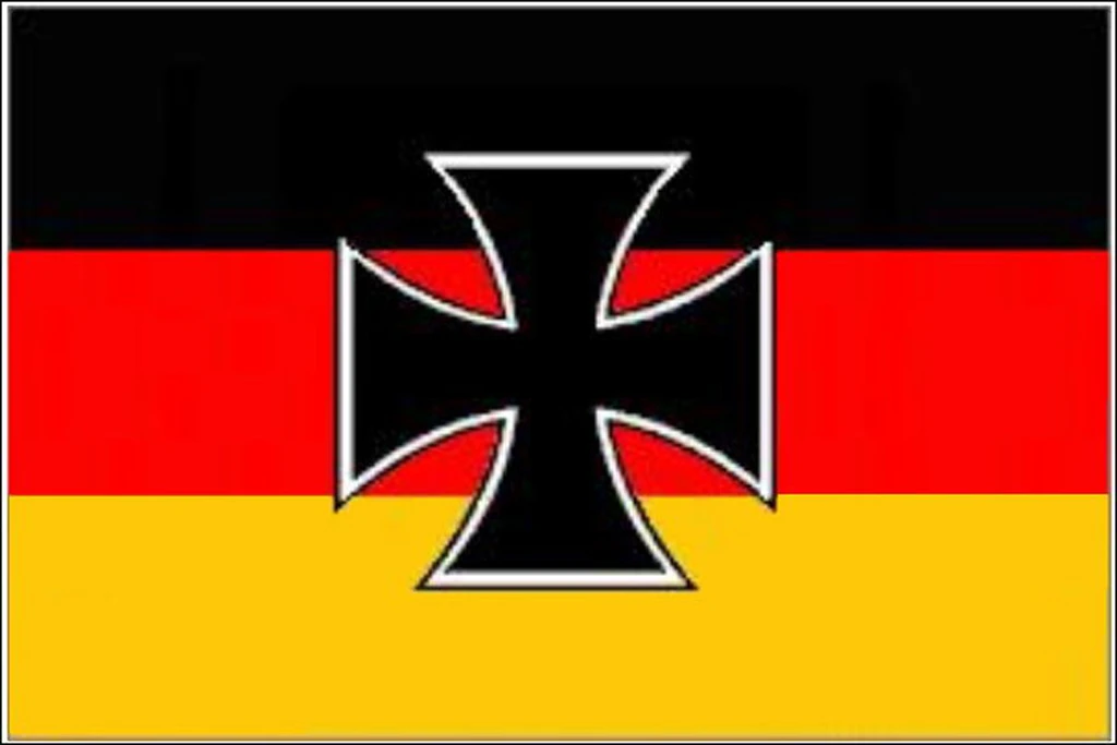 Flagge Deutschland/Eisernes Kreuz 3 Flagge Deutschland/Eisernes Kreuz