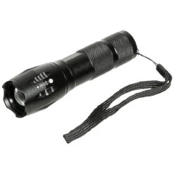 LED Taschenlampe Deluxa Military Torch - Stroboskop-Funktion