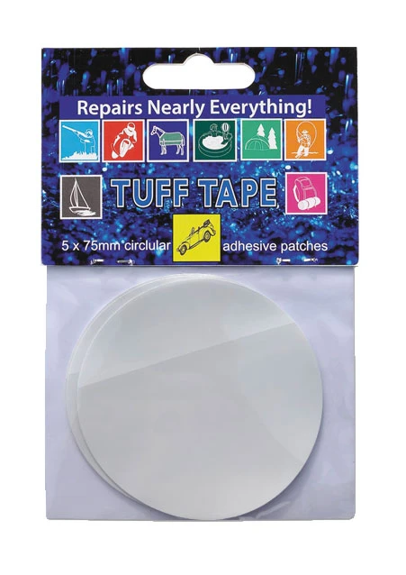 Stormsure Tuff Tape 5er Pack Reparatur Patch Rund 3 Stormsure Tuff Tape 5er Pack Reparatur Patch Rund