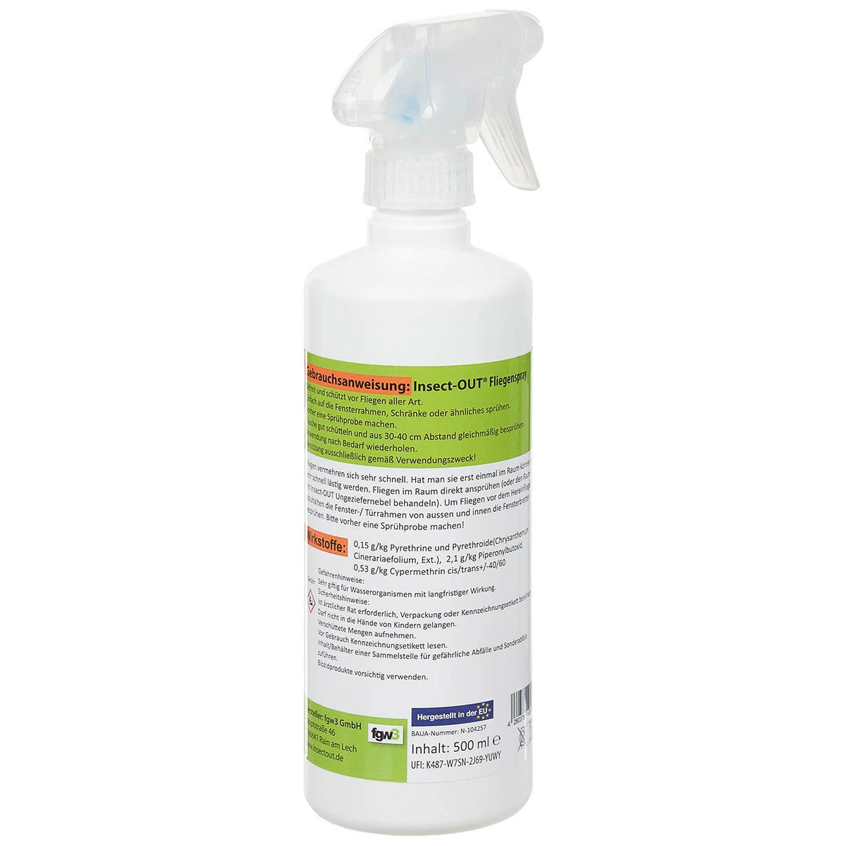 Insect Out Fliegenspray 500ml 4 Insect Out Fliegenspray 500ml – Bild 2