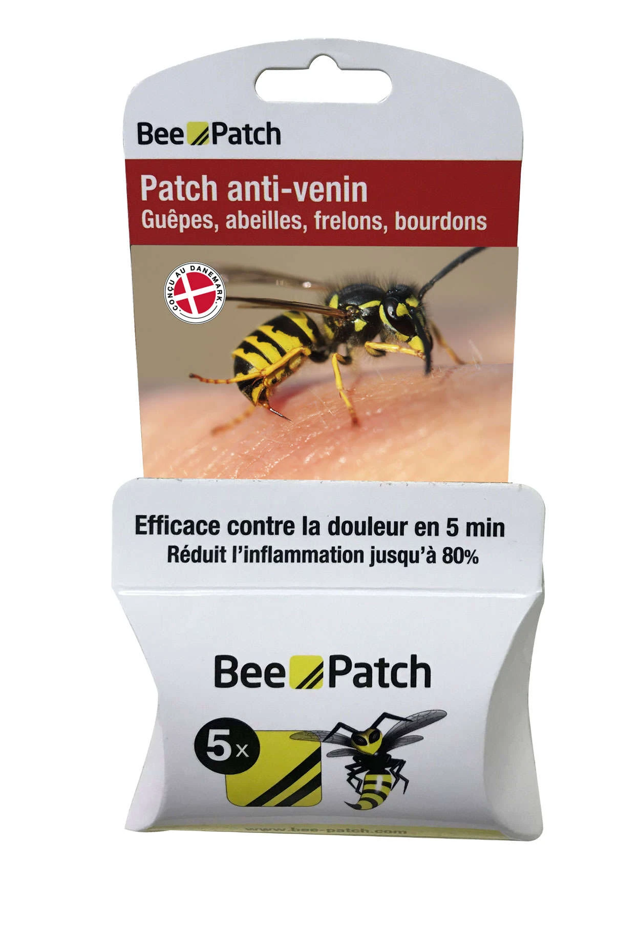Katadyn 5 St. Insektenpflaster Bee Patch Gegen Bienen-, Wespengift Usw. 3 Katadyn 5 St. Insektenpflaster Bee Patch Gegen Bienen-, Wespengift Usw.