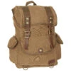 Rucksack Canvas Gerri Mit Leder-Details Braun -Outdoor Ausrüstungsgeschäft 30042n rucksack canvas toni mit leder details braun5a15b7a5289b8