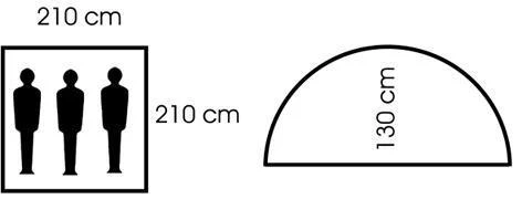 BW Igluzelt 3-Personen Monodom 4 BW Igluzelt 3-Personen Monodom – Bild 2