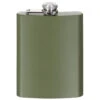 Edelstahl Flachmann 225ml Oliv