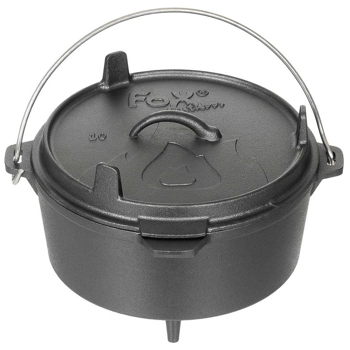 Fox Outdoor Feuertopf Dutch Oven 3,8 Liter 3 Fox Outdoor Feuertopf Dutch Oven 3,8 Liter