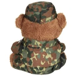 Teddybär Flecktarn H=28cm -Outdoor Ausrüstungsgeschäft 37723vd1 teddybaer flecktarn anzug