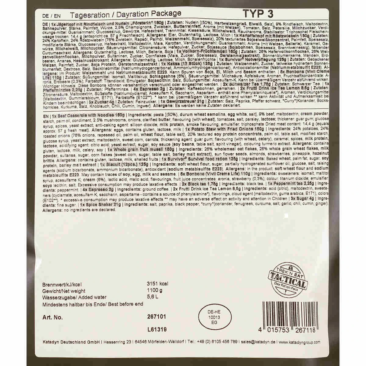 Trek´n Eat Tagesration Typ 3 Jägertopf 6 Trek´n Eat Tagesration Typ 3 Jägertopf – Bild 4
