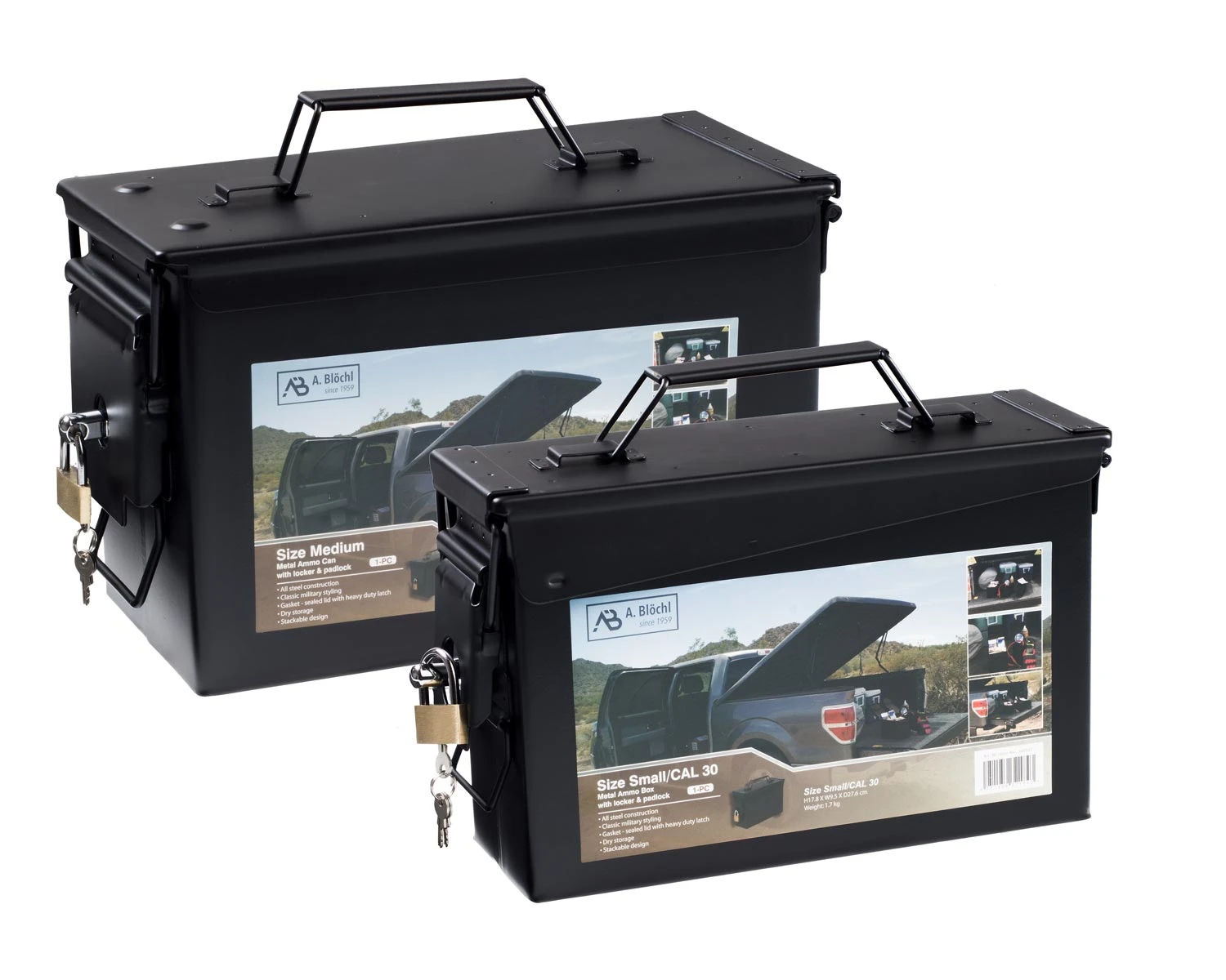 2er Set US Munitionskiste Grösse 1 Und 2 Abschließbar 3 2er Set US Munitionskiste Grösse 1 Und 2 Abschließbar