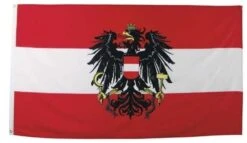 Flagge Österreich Mit Adler